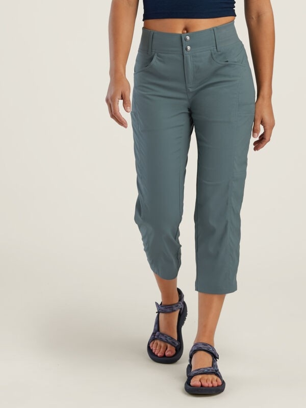Recycled Clamber 2.0 Hiking Capris Storm cloud